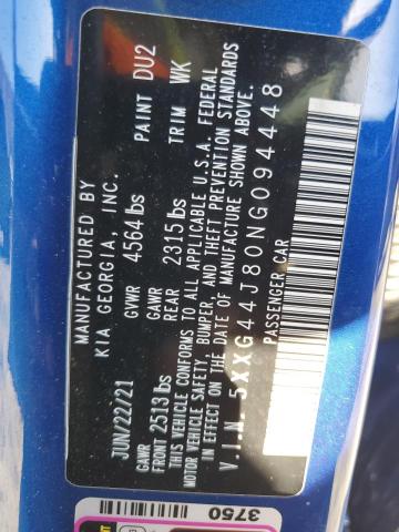2022 KIA K5 GT - 5XXG44J80NG094448