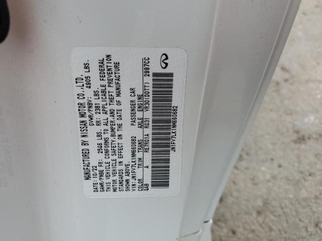 2022 INFINITI Q60 RED SP - JN1FV7LK1NM660682