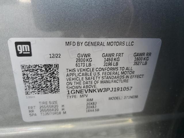 2023 CHEVROLET TRAVERSE H 1GNEVNKW3PJ191057