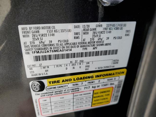 2021 FORD EXPEDITION - 1FMJU2AT6MEA01414