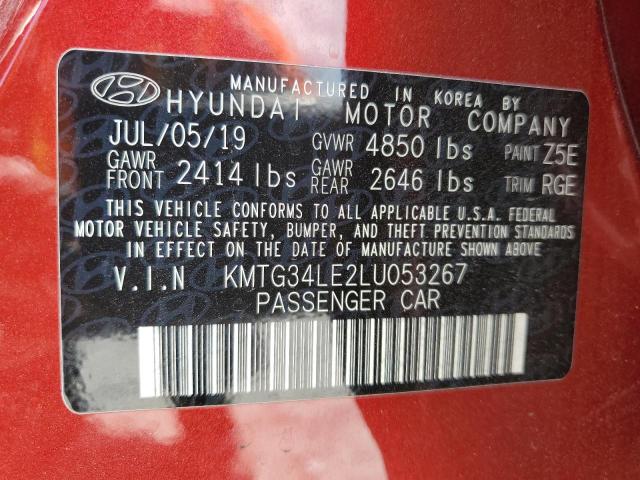 2020 GENESIS G70 PRESTI KMTG34LE2LU053267