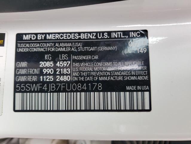2015 MERCEDES-BENZ C 300 - 55SWF4JB7FU084178