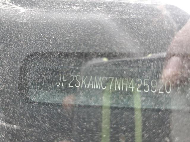 2022 SUBARU FORESTER W - JF2SKAMC7NH425920