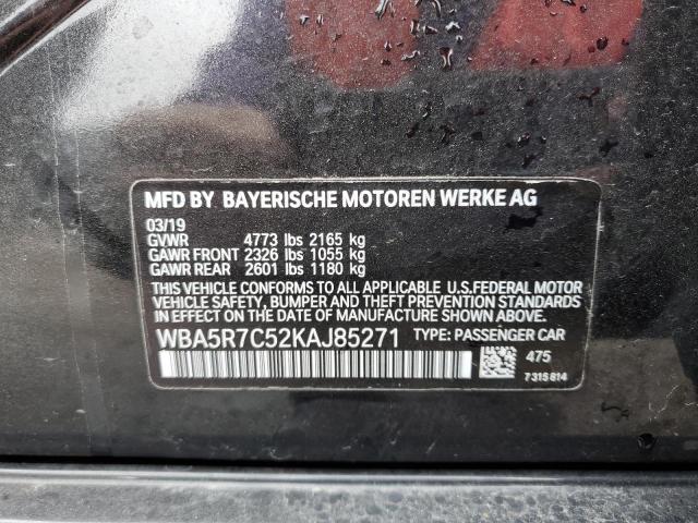 2019 BMW 330XI - WBA5R7C52KAJ85271
