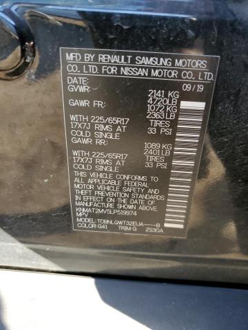 KNMAT2MV5LP519974 2020 NISSAN ROGUE
