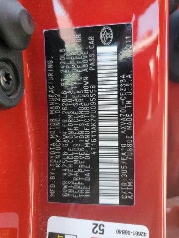 2023 TOYOTA CAMRY SE N - 4T1G11AK7PU095558