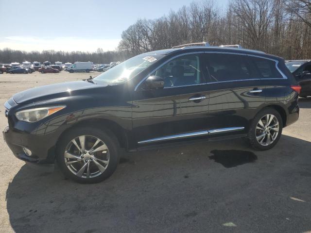 INFINITI JX35 2013 black  gas 5N1AL0MM0DC332268 photo #1