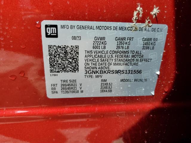 2024 CHEVROLET BLAZER RS - 3GNKBKRS9RS131556
