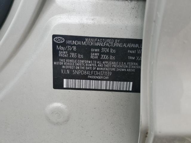 2018 HYUNDAI ELANTRA SE - 5NPD84LF1JH371139