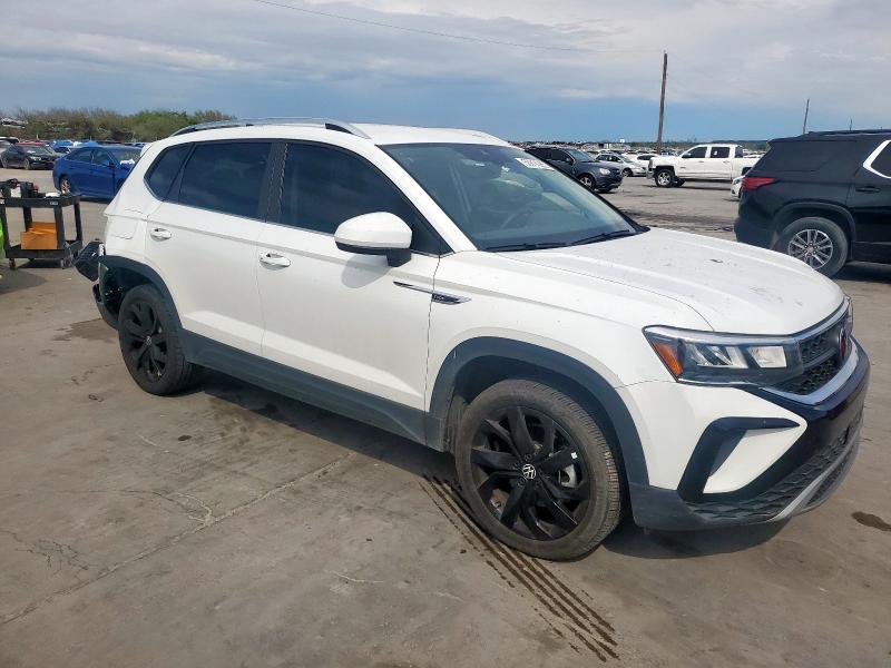 Vin: 3vvsx7b25pm309337, lot: 50814285, volkswagen taos se se 20234