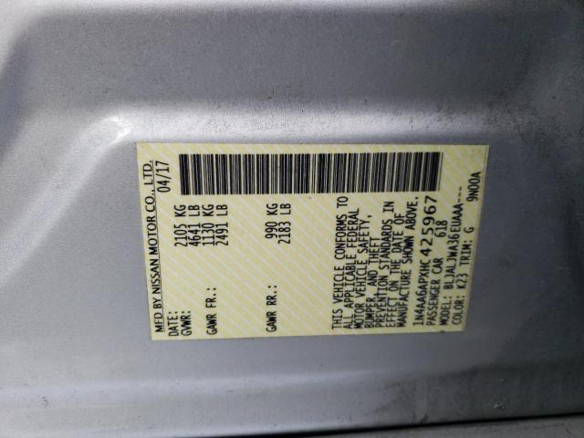 2017 NISSAN MAXIMA 3.5 - 1N4AA6APXHC425967