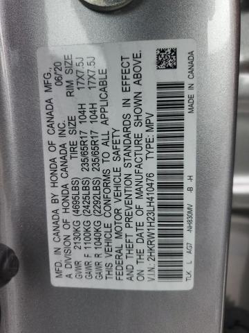 2020 HONDA CR-V LX - 2HKRW1H23LH410476