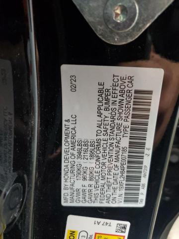 2023 HONDA CIVIC SPOR - 19XFL2H84PE007185