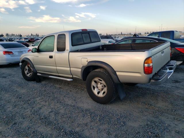 TOYOTA TACOMA XTR 2004 silver club cab gas 5TESM92N34Z363358 photo #3