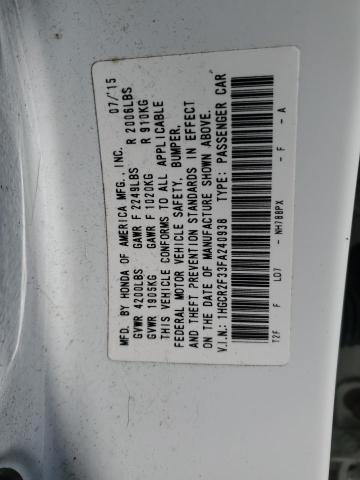 2015 HONDA ACCORD LX - 1HGCR2F33FA240938