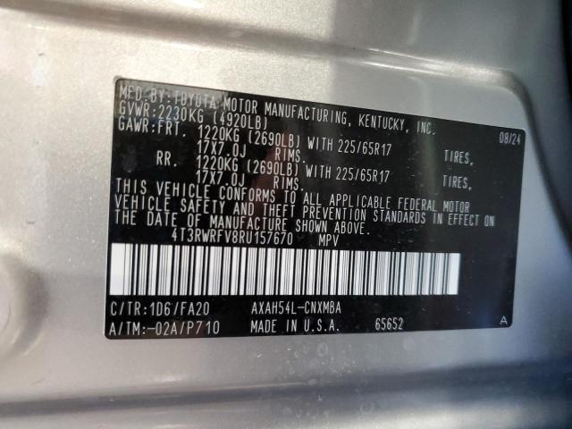 2024 TOYOTA RAV4 XLE - 4T3RWRFV8RU157670
