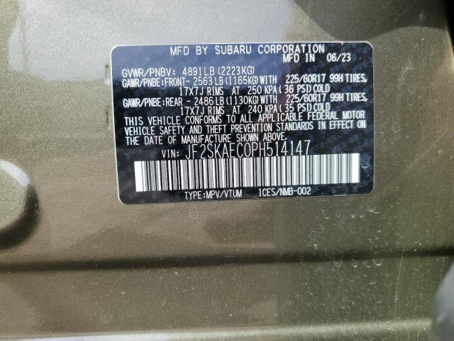 2023 SUBARU FORESTER P - JF2SKAEC0PH514147