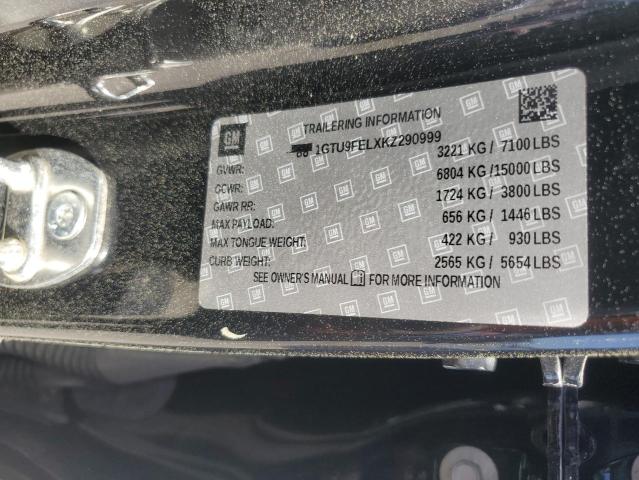 2019 GMC SIERRA K15 1GTU9FELXKZ290999