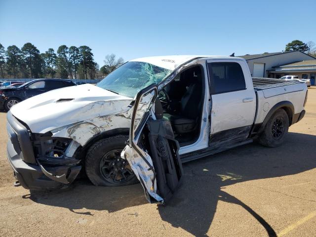 RAM 1500 REBEL 2017 white crew pic gas 1C6RR7YTXHS859480 photo #1