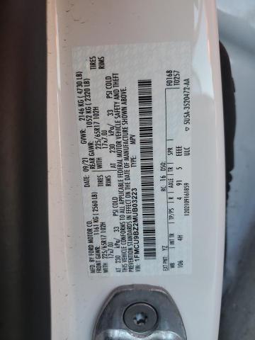 2021 FORD ESCAPE SE - 1FMCU9BZ2MUB03223