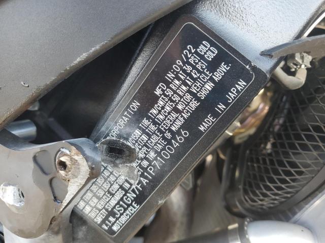 2023 SUZUKI GSX-R600 JS1GN7FA1P7100466