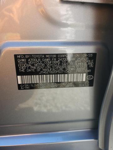 2023 LEXUS IS 350 F S JTHGZ1B20P5071042