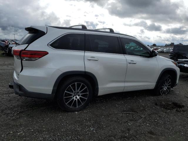 Vin: 5tdkzrfh0js539300, lot: 49129355, toyota highlander se 20183