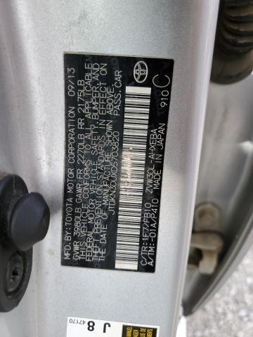 2013 TOYOTA PRIUS - JTDKN3DUXD5703820