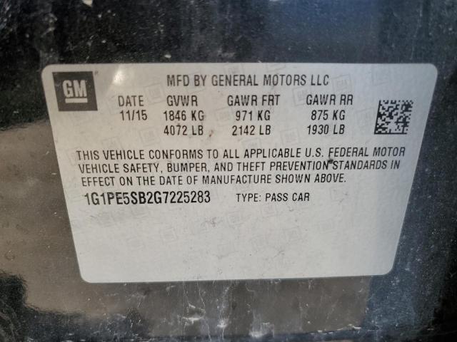 2016 CHEVROLET CRUZE LIMI 1G1PE5SB2G7225283