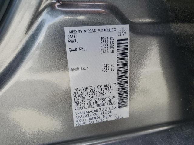 2024 NISSAN ALTIMA S - 1N4BL4BV1RN372338