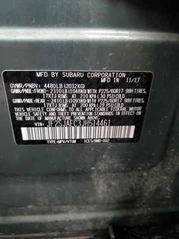 2018 SUBARU FORESTER 2 - JF2SJAEC3JH514461