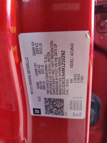 2021 CHEVROLET COLORADO L - 1GCGSCEN4M1210292
