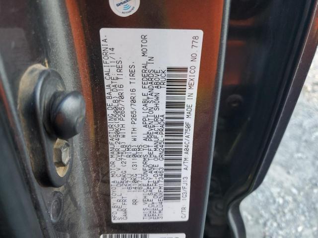 2015 TOYOTA TACOMA DOU - 3TMLU4ENXFM173463