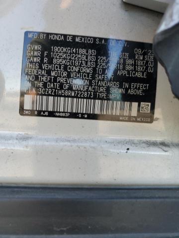2024 HONDA HR-V SPORT 3CZRZ1H58RM722873