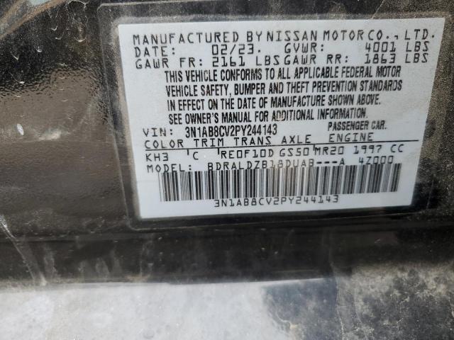 2023 NISSAN SENTRA SV - 3N1AB8CV2PY244143