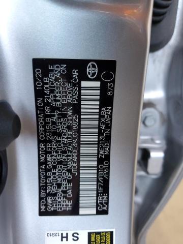 2021 TOYOTA COROLLA LE - JTDEAMDE4MJ018825