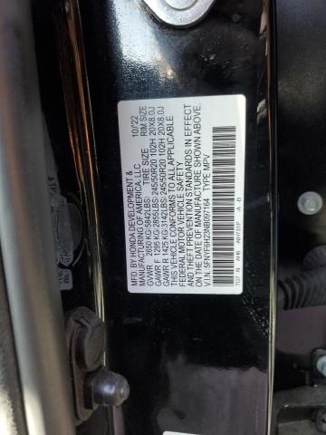 2022 HONDA PILOT SE 5FNYF6H23NB097164