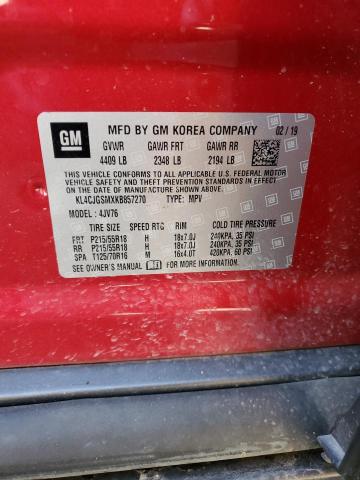 2019 BUICK ENCORE ESS - KL4CJGSMXKB857270