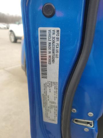 2021 JEEP COMPASS 80 3C4NJCEB8MT532801
