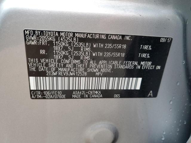 2018 TOYOTA RAV4 ADVEN - 2T3WFREV9JW412528
