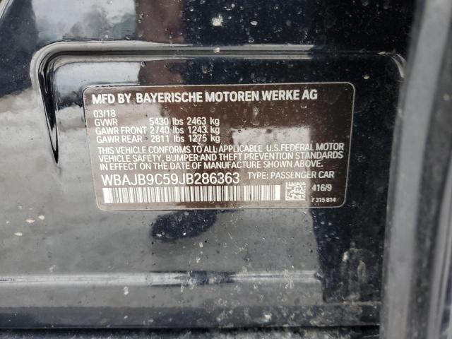 2018 BMW M550XI - WBAJB9C59JB286363