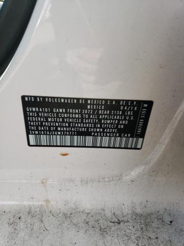 2016 VOLKSWAGEN JETTA S - 3VW167AJ3GM370771