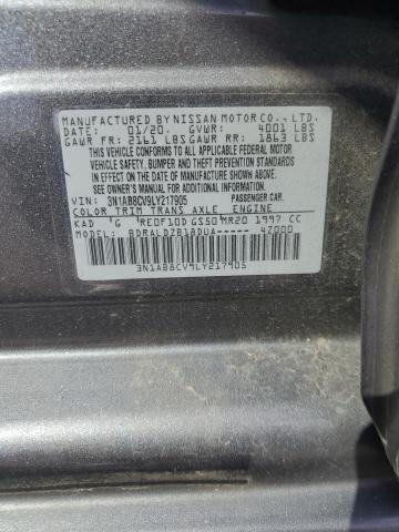 2020 NISSAN SENTRA SV - 3N1AB8CV9LY217905