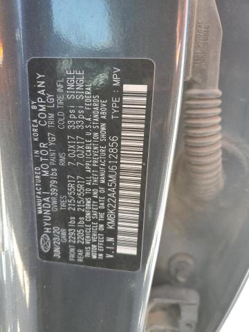 2021 HYUNDAI KONA SEL - KM8K22AA5MU612856