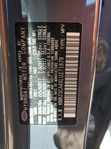 2020 HYUNDAI TUCSON LIM - KM8J3CA4XLU271879