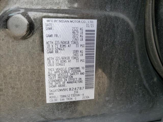 2015 NISSAN ROGUE S - 5N1AT2MV9FC824787