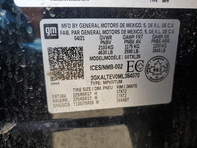 2021 GMC TERRAIN SL - 3GKALTEV0ML384070