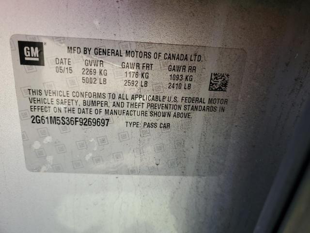 2015 CADILLAC XTS LUXURY - 2G61M5S36F9269697