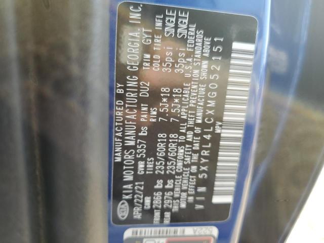 2021 KIA SORENTO S - 5XYRL4LCXMG052151