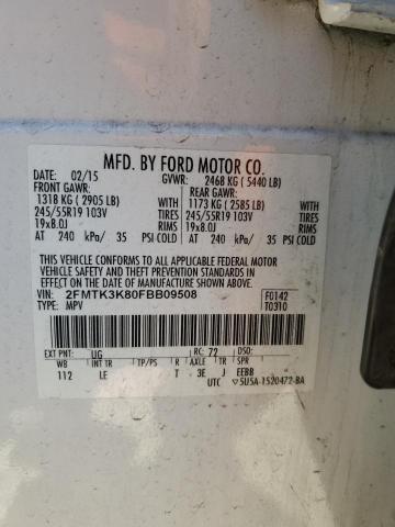2015 FORD EDGE TITAN - 2FMTK3K80FBB09508